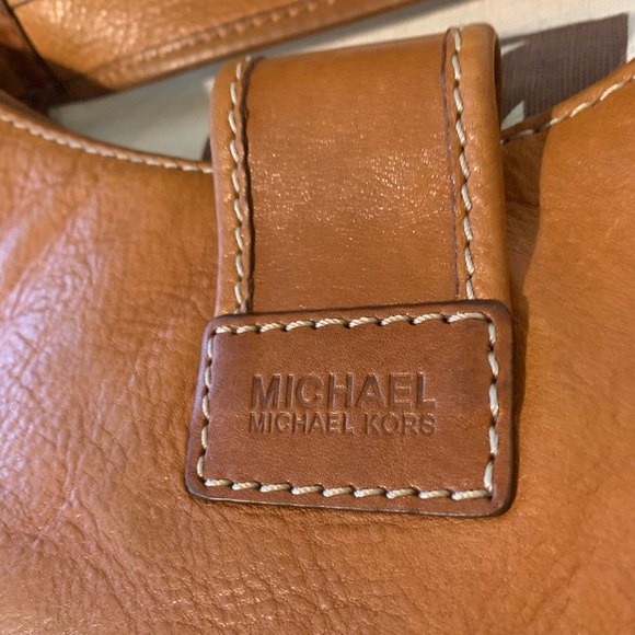 Michael Kors Leather Buckle Bag - Picture 6 of 8